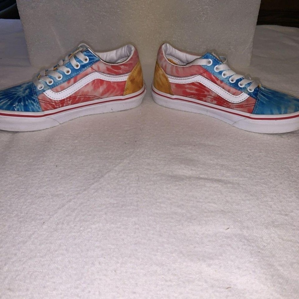 VANS Youth Sz 3 Dye Dyed Skateboard/Surfer vibe Sneaker
